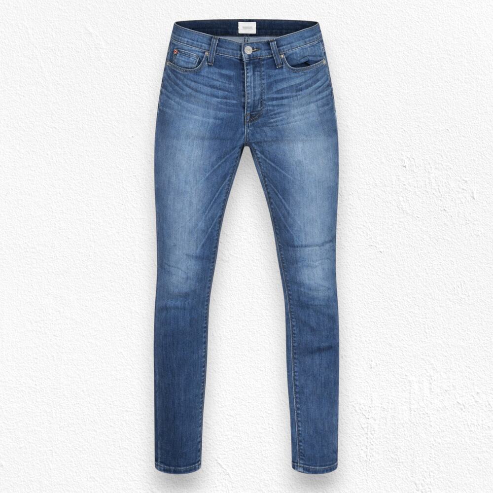 Hudson Nico Mid Rise Ankle Super Skinny Jeans Medium Wash Women Size 27 Stretch